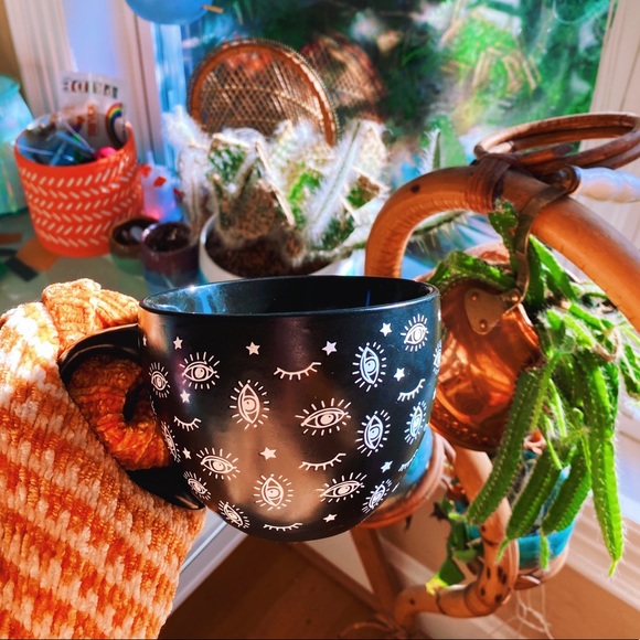 Bohemian Black Lunar Eye Mug ๐ฎ - Picture 4 of 7